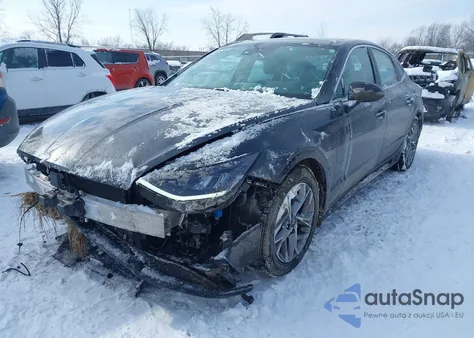 2021 Hyundai Sonata Sel z USA, uszkodzony, nr VIN 5NPEF4JA9MH095007